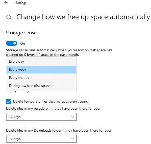 Automatisch freigeben