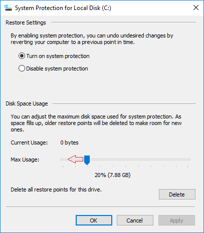 Protection du système