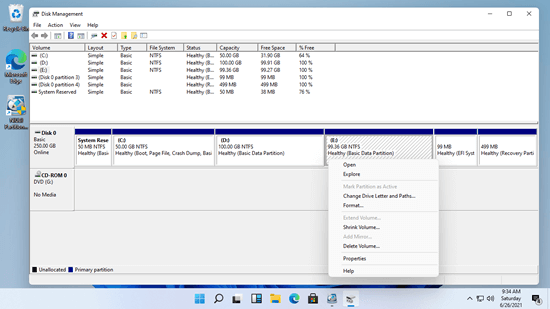 Datenträgerverwaltung