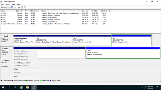 Datenträgerverwaltung