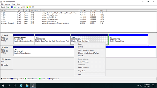 Datenträgerverwaltung